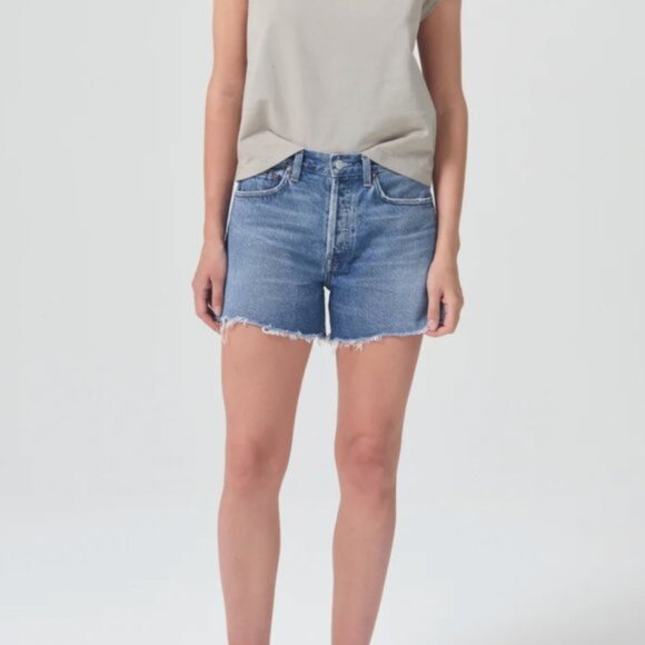 AGOLDE Parker Long Short in SkywaveSize 25